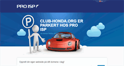 Desktop Screenshot of club-honda.org
